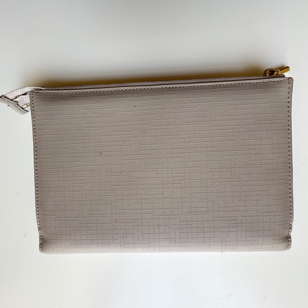 Dagne Dover Essentials Clutch Wallet Grey missing strap and wristlet - Picture 8 of 13